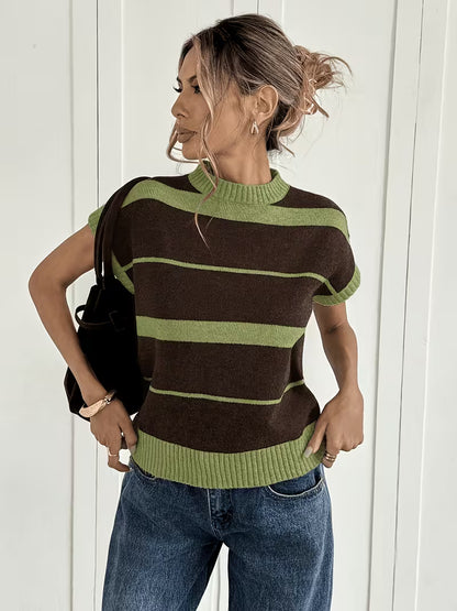 Stripe knit top | 1+1 gratis!