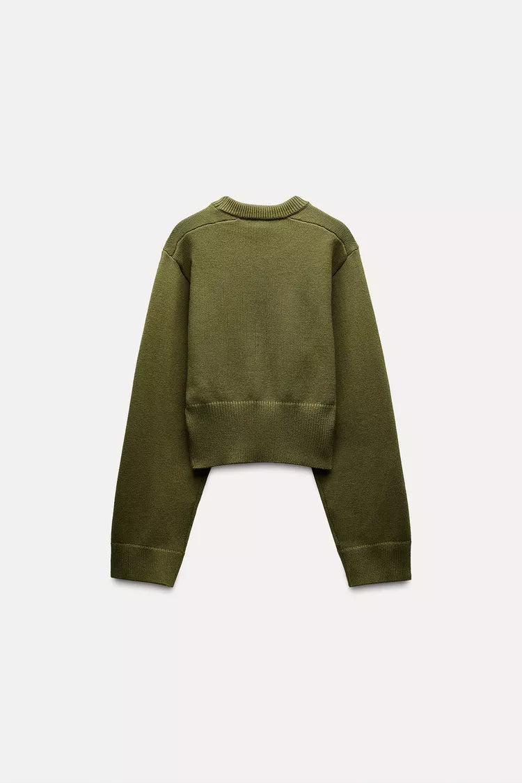 Lise | Groene Sweater