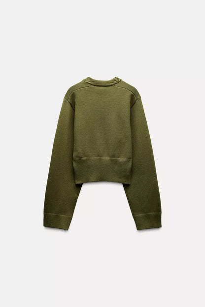 Lise | Groene Sweater