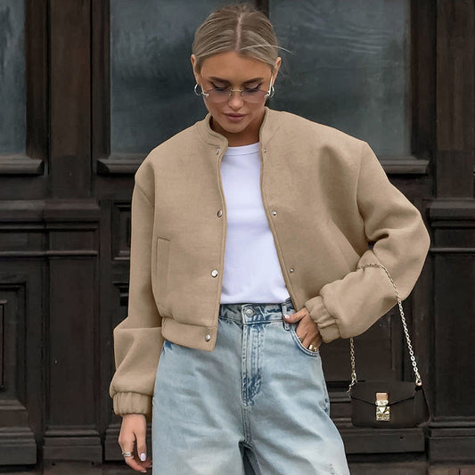 Livia wool bomberjack