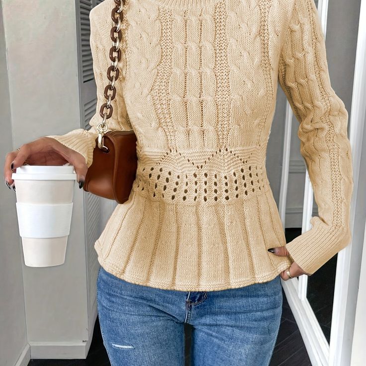 Apricot Sweater