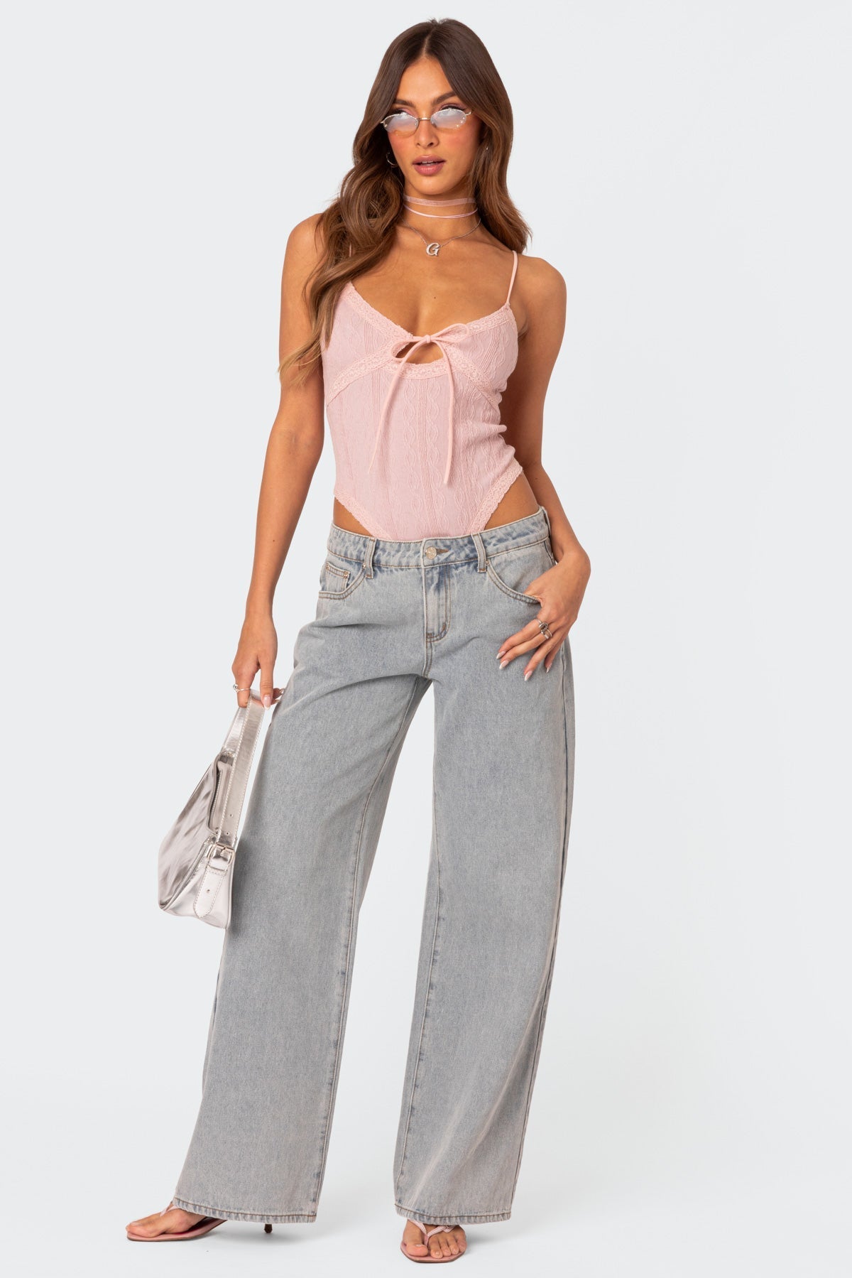 Nora bow tie jeans | Alleen vandaag met 40% korting!