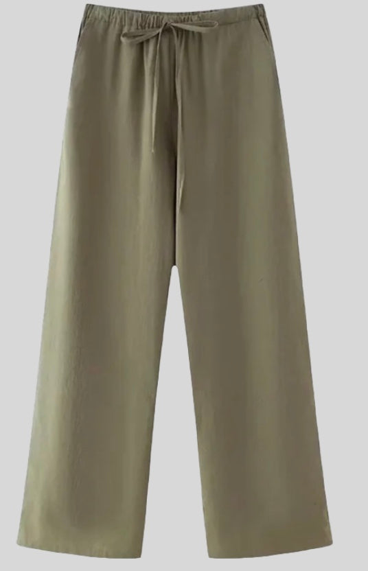 NOYA| Tweedelige linnen set