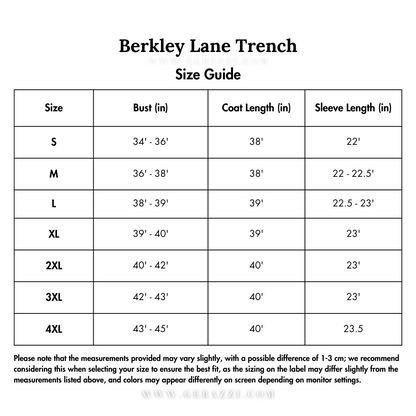 Berkley trenchcoat