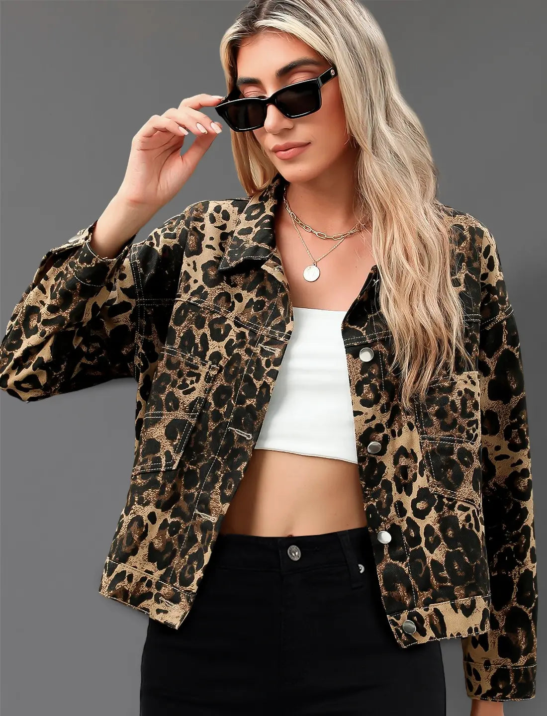 Leopard jacket