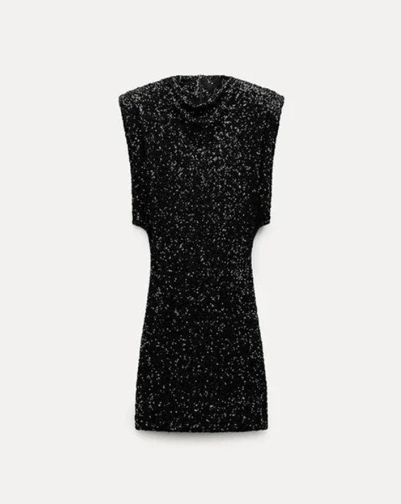 Luna- Trendy Glitter Jurk