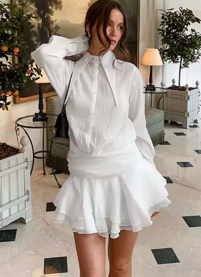 Ruffle Mini Dress