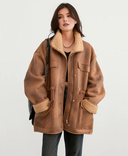 Reversible Shearling Parka - LORE