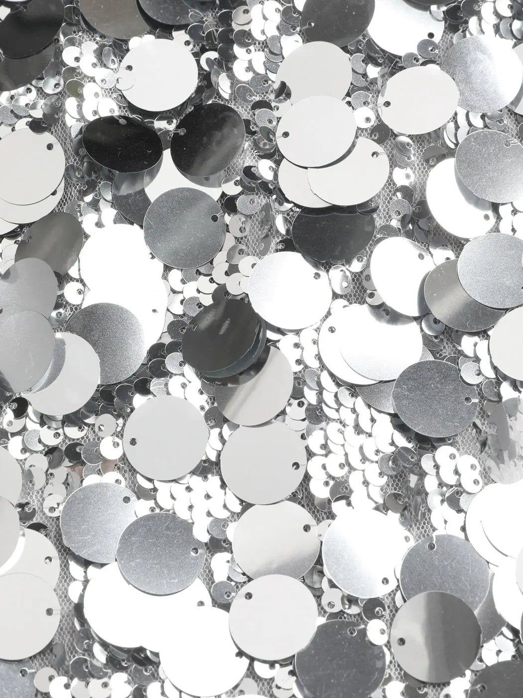 Paillettenrok Zilver/Zwart - Perfecte Feestdrok