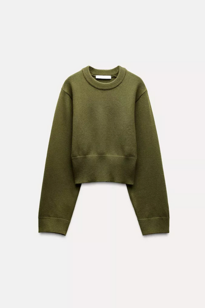 Lise | Groene Sweater
