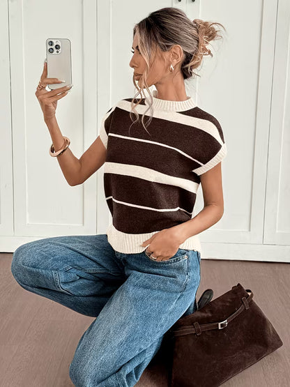 Stripe knit top | 1+1 gratis!