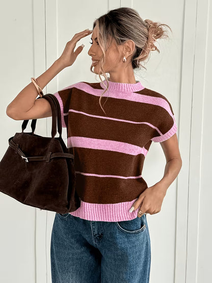 Stripe knit top | 1+1 gratis!