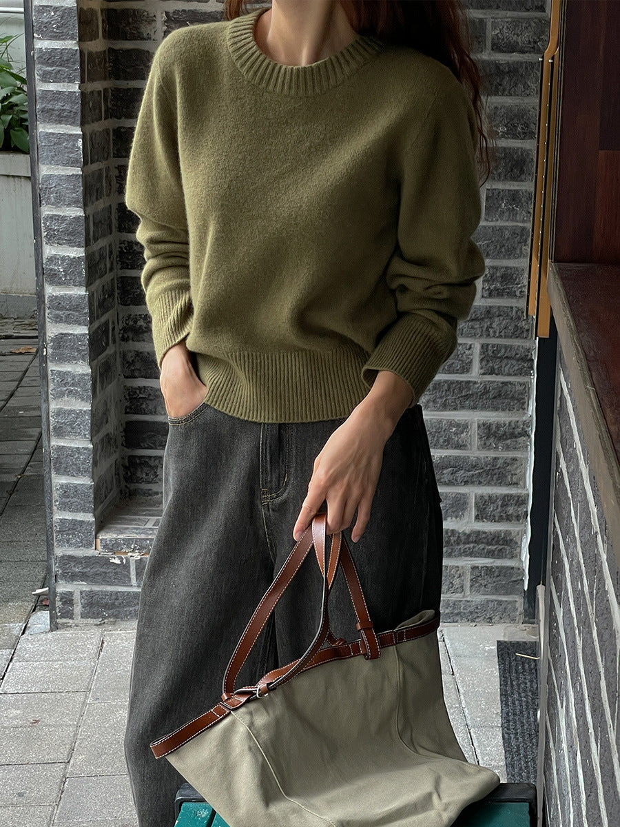 Lise | Groene Sweater