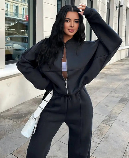 Bomber tracksuit set