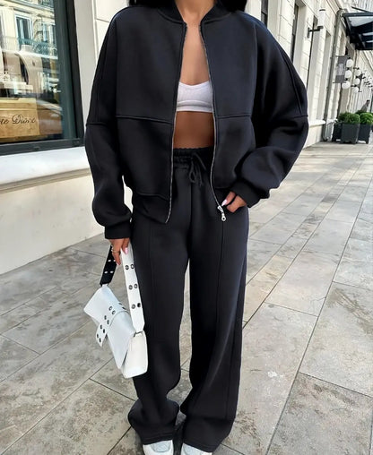 Bomber tracksuit set