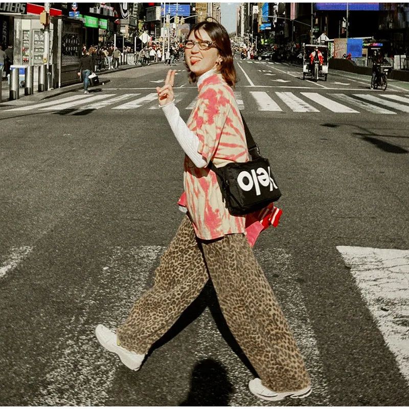 Wild Chic Luipaard Couture Broek